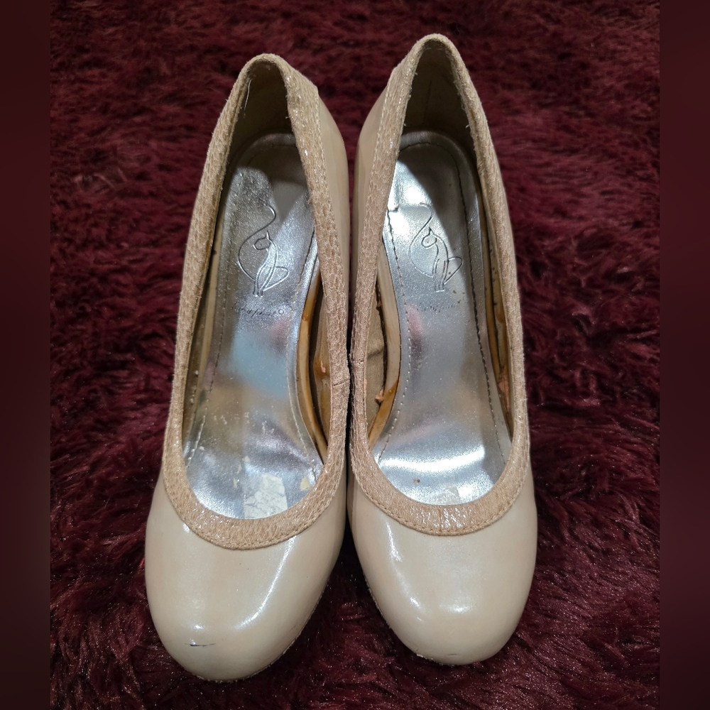Baby Phat Beige Women's Heels